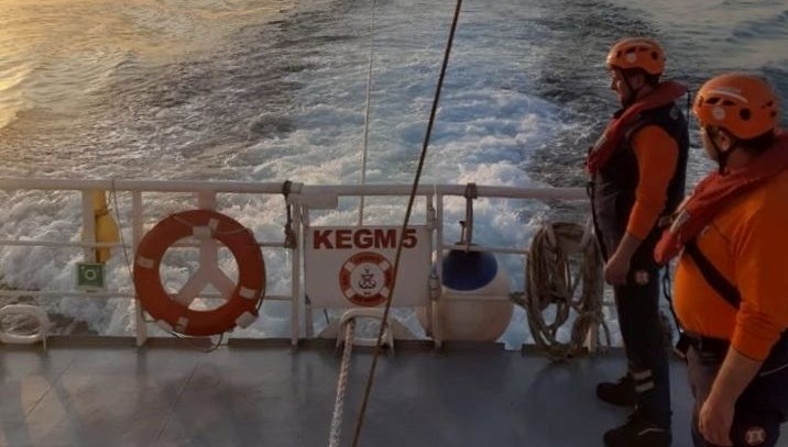 Sarıyer’de sürüklenen tekne kurtarıldı